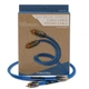 Міжблочний кабель аналоговий інтерконект 2xRCA-2xRCA Melodika Sky Blue SB2-R10 Cable 1m - зображення 4