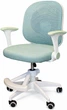 Крісло обертове дитяче з підставкою для ніг PERFECT KIDS ASTRONAUT GREEN Perfect Home Зелений (PFH-092114) - зображення 4