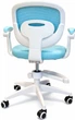 Крісло дитяче, що обертається з підставкою для ніг PERFECT KIDS BLUE Perfect Home Блакитний - зображення 6