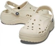 Женские кроксы на платформе Crocs Baya Platform Clog, бежевые, W9/39-40/25-26см - изображение 3