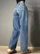 Джинсы женские It’s Basic 2952-4 skater baggy бананы с косыми карманами 36 светло-синие - изображение 4