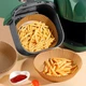 Пергаментна форма для аерогрилю та духовки, вкладиші Air Fryer Paper Liners для випікання 23х4.5см, кругла, 100шт. - изображение 2