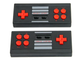Приставка на 620 игр от USB 5.5х3х1 см Extreme Mini Game Box с 2 беспроводными джойстиками от 2 батареек AAA черная - изображение 1