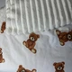 Детский плюшевый плед на съемном утеплителе Minky 90Х80 см, молочный Плюшевые мишки - изображение 2