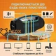 Портативна бездротова Bluetooth колонка Hopestar A60 Ultra |BT5.4, 450Вт, TWS, AUX/TF/USB/SJ DSP, 8h, IPX6, мікрофон| Grey - зображення 4