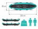 Надувний каяк на 2 особи Ventura Bestway 65052 Pump Paddle Bag МОДЕЛЬ 2025 - изображение 4