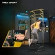Тренажер для занурення, регульована штанга для підтягувань Trex Sport - зображення 5