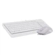Клавиатура и мышь A4Tech F1512 Fstyler, Белый - 352424 - изображение 1