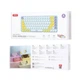 Клавиатура XO KB-12, Розовый - 673847 - изображение 4