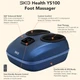 Массажер для ног и стоп SKG YS100 Blue - изображение 12