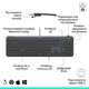 Клавиатура и мышь Logitech Signature Slim Combo MK620, Черный - 638014 - изображение 11