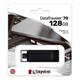 USB Flash Kingston DT 70, 128 Гб., Черный - 233954 - изображение 2