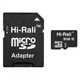 Карта пам'яті Hi-Rali MicroSDXC UHS-1, 8 Гб., Чорний - 344856 - зображення 2