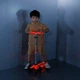 Самокат Micro Maxi Deluxe Glow LED красная аура (MMD368) - изображение 9