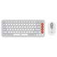 Клавиатура и мышь Logitech Pop Icon Combo, Белый - 521351 - изображение 1