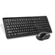 Клавиатура и мышь A4Tech 4200N, Черный - 352406 - изображение 2