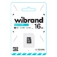 Карта пам'яті Wibrand microSDHC UHS-1, 16 Гб. - 443652 - зображення 2