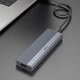 Зовнішня кишеня USB для SSD Hoco HB47 Enclosure, Сірий - 571702 - зображення 6