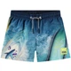 Пляжные шорты Molo Niko Surf Art Blue Chill, цвет синий, размер 122/128 (8S25P403.3802) - изображение 1