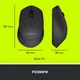 Мышь Logitech M280, Черный - 386376 - изображение 7