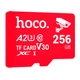 Карта пам'яті Hoco microSDHC, 256 Гб., Червоний - 651261 - зображення 1