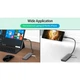 USB Hub REAL-EL CQ-415, Type-C, Серый - 356096 - изображение 5