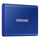 Зовнішній SSD Samsung T7 Indigo, 1 Тб., Синій - 390940 - зображення 2