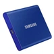 Зовнішній SSD Samsung T7 Indigo, 1 Тб., Синій - 390940 - зображення 4