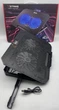 Охлаждающая подставка для ноутбука с 2 встроенными кулерами USB Xstrike XS-11 9-17 дюймов Черная - изображение 2