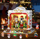 Рождественский конструктор Лускунчик Театр, Christmas Nutcracker Theatre Building Toy, новогодний конструктор здания театра - изображение 3