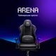 Ігрове ортопедичне крісло для геймерів та тривалої роботи Proove Gaming Arena black - изображение 7