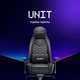 Ергономічне крісло для геймерів та роботи Proove Gaming Unit black - зображення 7