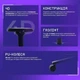 Ергономічне крісло для геймерів та роботи Proove Gaming Geek Purple-white - изображение 7