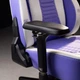 Ергономічне крісло для геймерів та роботи Proove Gaming Geek Purple-white - изображение 9