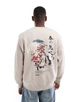 Світшот Jack & Jones Bradley Culture Бежевий M 12275201 - изображение 2