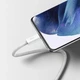 Кабель Baseus Dynamic Series Fast Charging Data Cable Type-C to Type-C 100W 20V 5A 1м (CALD000202) White - зображення 6