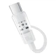 Кабель Baseus Gem Series Fast Charging Data Cable Type-C to Type-C 100W 20V 5A 1м (P10373000211-00) White - зображення 3