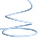 Кабель Baseus Jelly Liquid Silica Gel Fast Charging Data Cable Type-C to Type-C 100W 20V 5A 1.2м (CAGD030003) Blue - зображення 5