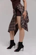 Спідниця на завʼязках Brown One size Коричнева (14009) - изображение 4