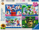 Zestaw puzzli Ravensburger Super Mario 4 x 100 elementów 12004321 (4005555043218) - obraz 1
