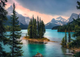Puzzle Ravensburger Kanada Jezioro Maligne 1000 elementów 12000754 (4005555007548) - obraz 2