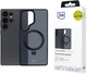 Панель 3MK Smoke Case Mag&Stand для Samsung Galaxy S25 Ultra Dark Blue (5903108625388) - зображення 2