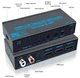 Переключатель HDMI 2.0b 3 в 1 порты свитч с ARC оптический Toslink SPDIF в аналоговый RCA аудио (OZQ3-2) - изображение 4