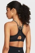 Спортивний топ жіночий Under Armour Ua Infinity Low 2.0Strap Bra S-D/DD Чорний 1384126-001 - зображення 2