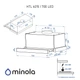 Вытяжка MINOLA HTL 6215 I 700 LED - изображение 13