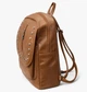 Рюкзак городской из экокожи с заклепками Zip-Zip 008 (33×30×12 см) рыжий - изображение 2