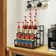Деревянная настольная полка на 3 ступени для кухни ванной или бара для бутылок сиропов JDT-0849336 - изображение 8