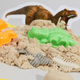 Набор детский кинетический песок Dino Discovery с формочками для лепки творчество JDT-0849283 - изображение 4