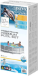Великий каркасний басейн Intex 26712 NP Prism Frame Pool 366 x 76 см см на 6503 л з фільтром насосом - изображение 6