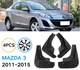 Брызговики для Mazda 3 2011-2015 - изображение 2